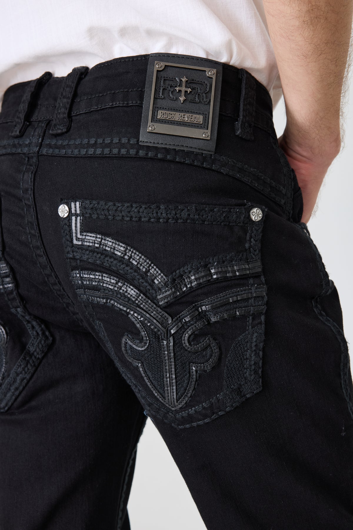 Rock Reveal V13 Men’s Premium Jeans – Black
