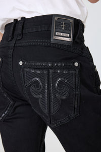 Rock Reveal V14 Western Embroidered Jeans