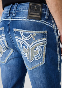 Rock Reveal V16 Western Embroidered Jeans