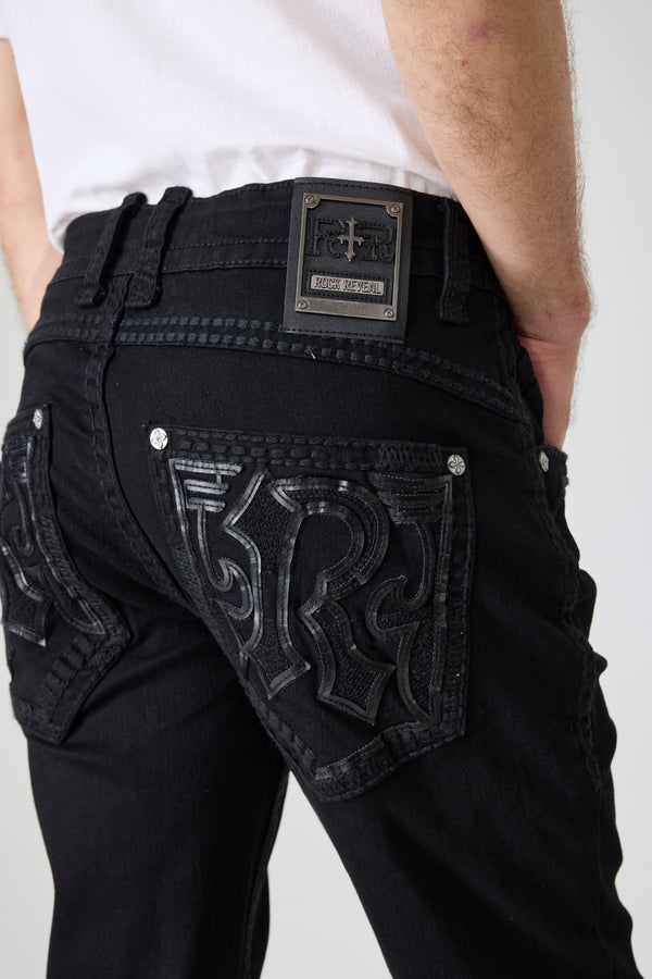 Rock Reveal V12 Western Embroidered Jeans