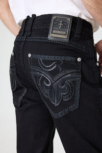 Rock Reveal V16 Western Embroidered Jeans