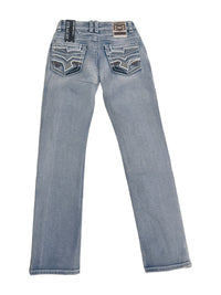 Western Bull WB05 Slim Straight Western Jeans – V-Flap Pocket